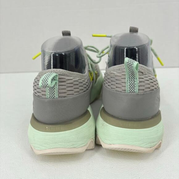 Sorel Kinetic Impact Lace Up Sneakers Dove Gray Sea Salt Women's Size 7.5 - Picture 10 of 11
